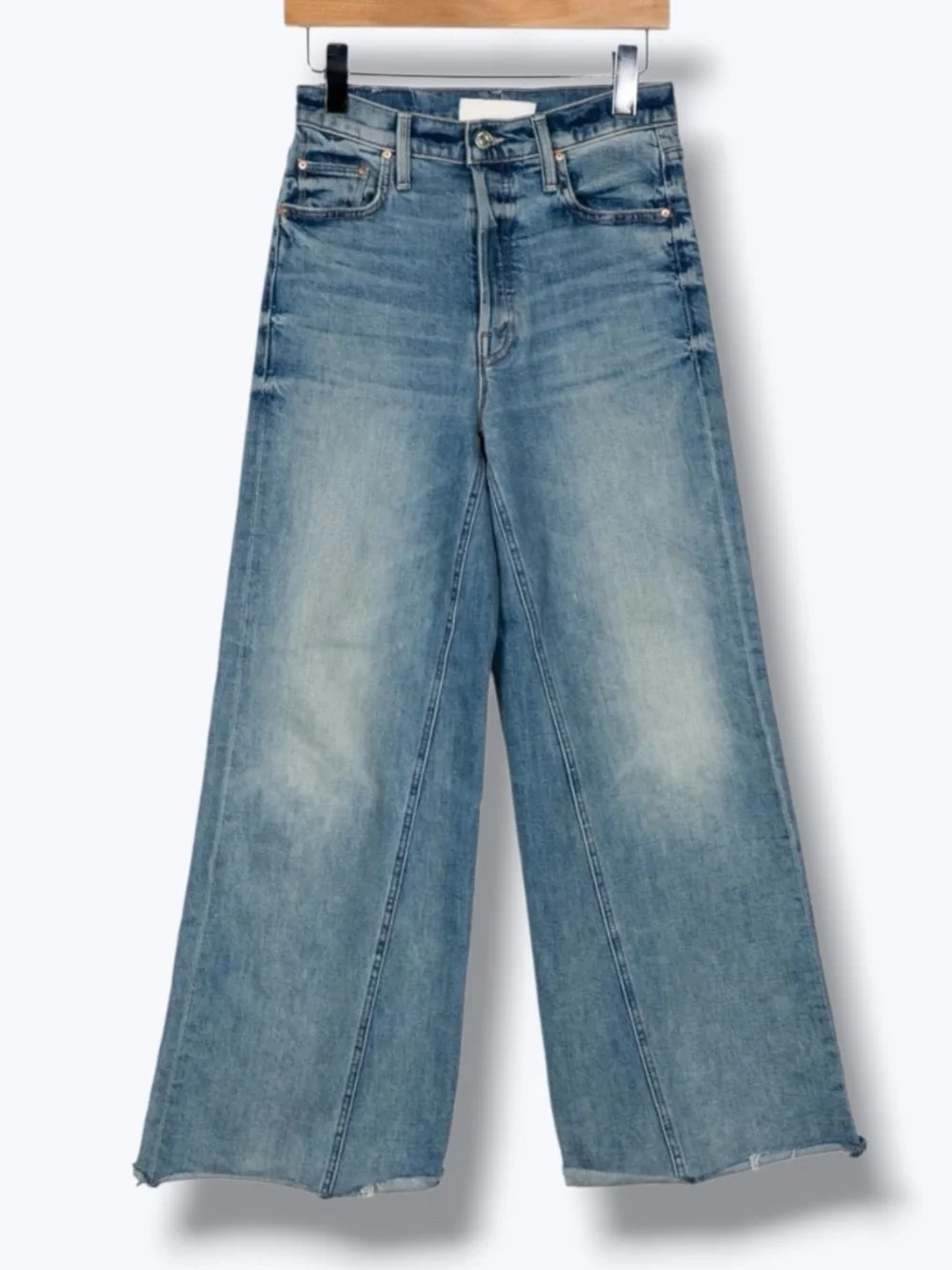 MOTHER SUPERIOR Jeans Enchanter Heel Free & Wild Blue Size 26